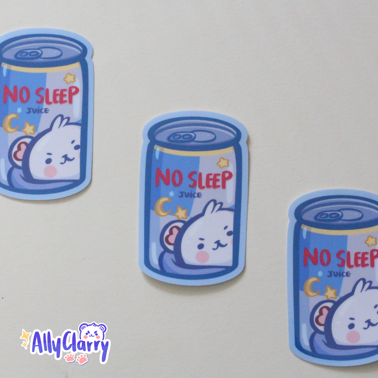 No Sleep Juice Vinyl sticker