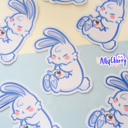 White Rabbit Cute vinyl stickers