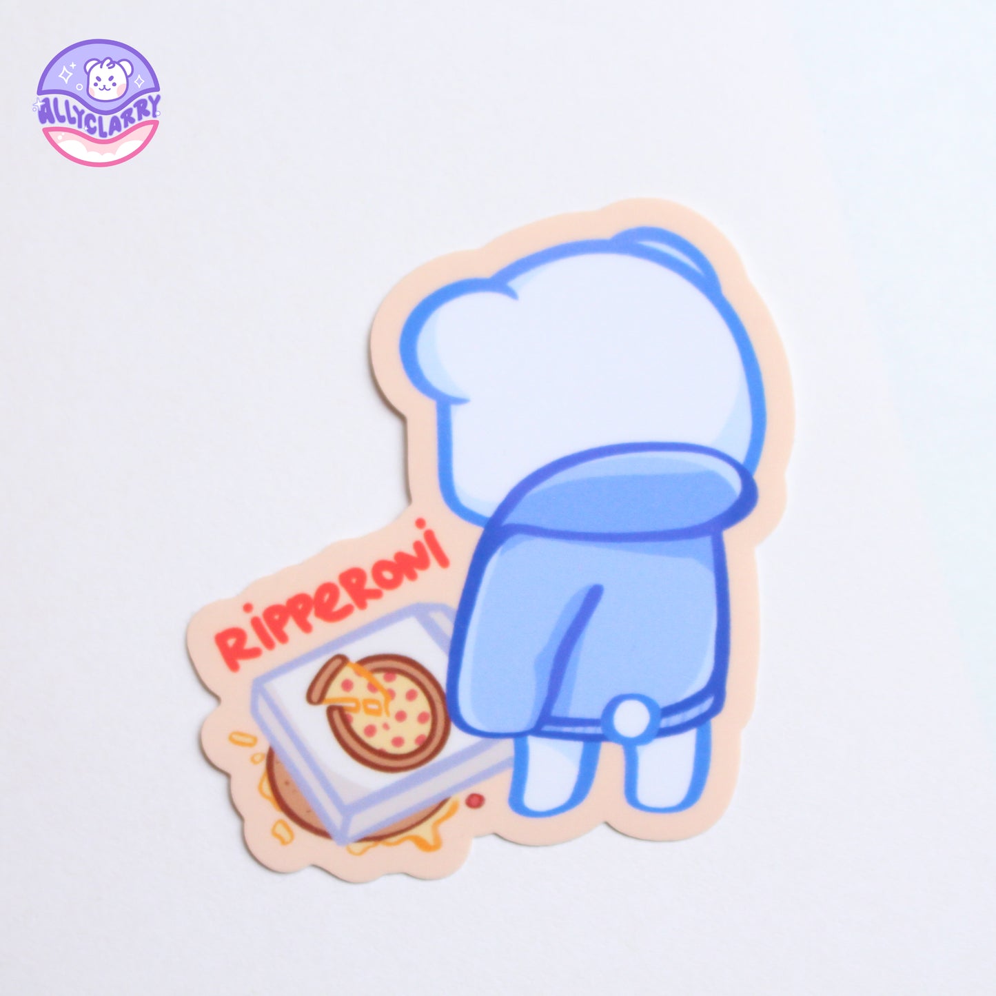 Ripperoni Pepperoni vinyl sticker