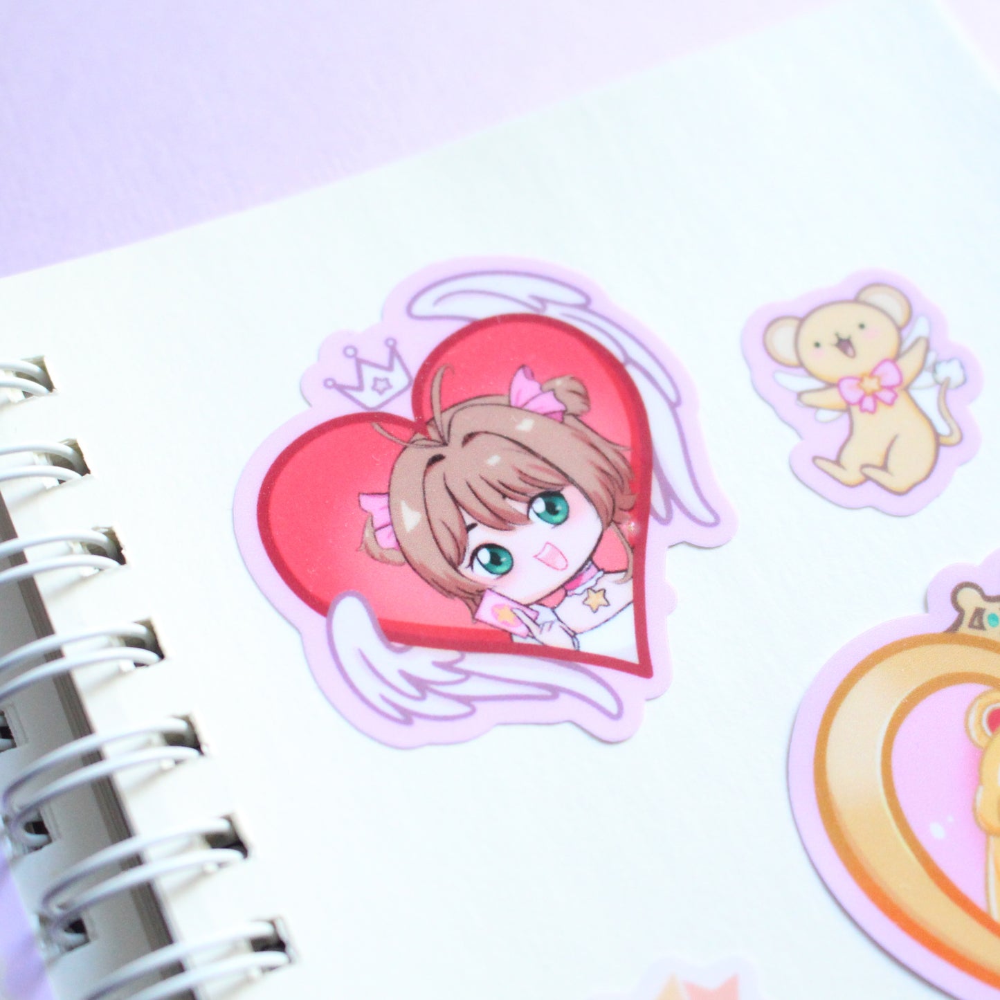 Shoujo Girls Vinyl Sticker Sheet