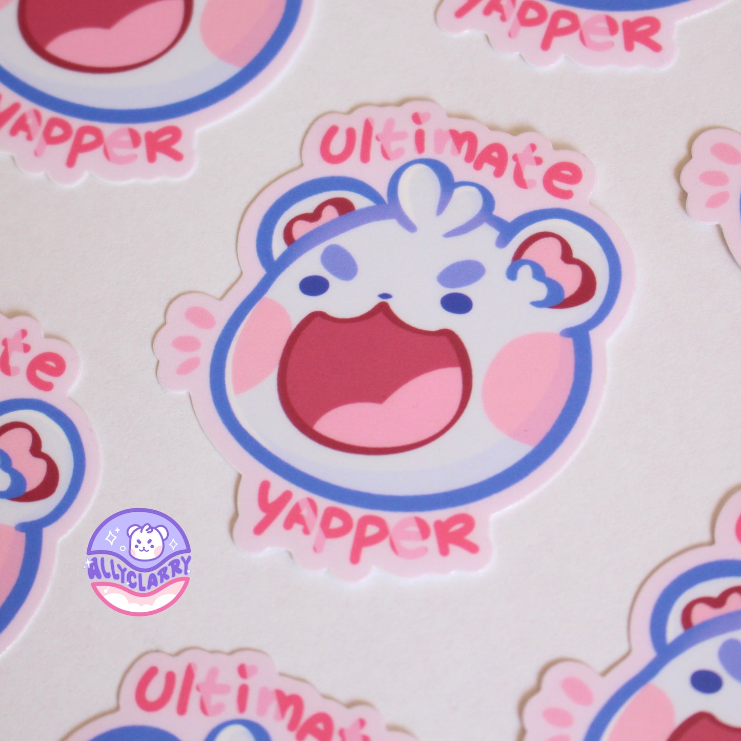 Ultimate Yapper vinyl sticker