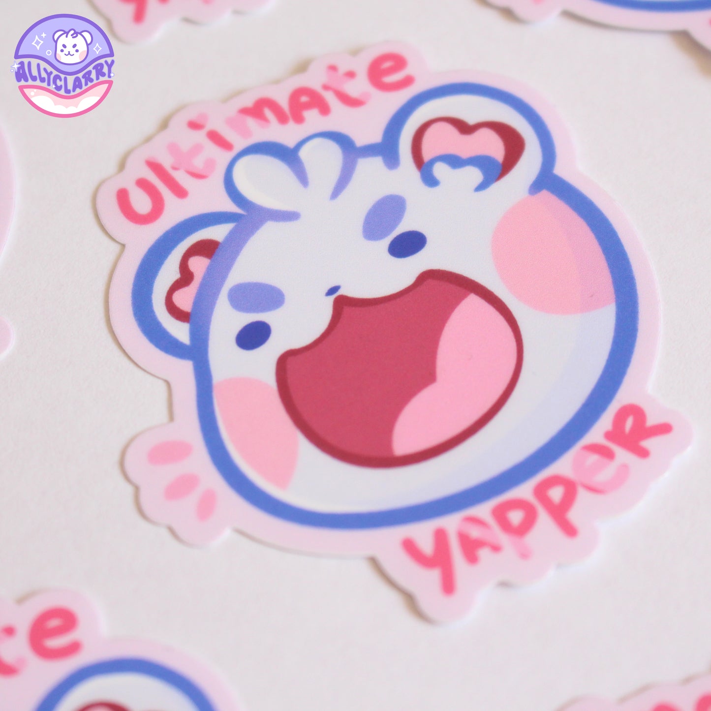 Ultimate Yapper vinyl sticker