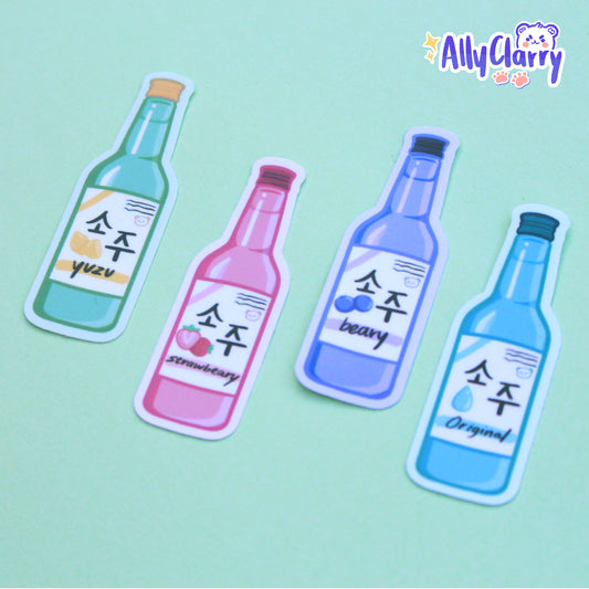 Soju Pack Variety vinyl stickers